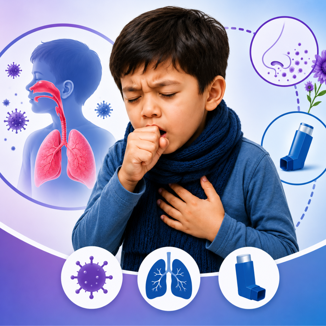 Recurrent Cough and Cold in Children: When Allergy or Asthma Might Be the Real Cause